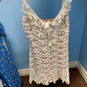 Cute mini white dress